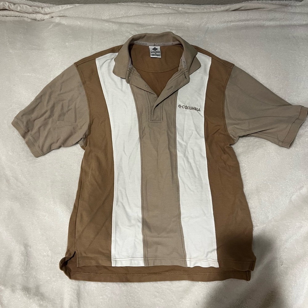Tan Columbia Vintage shirt